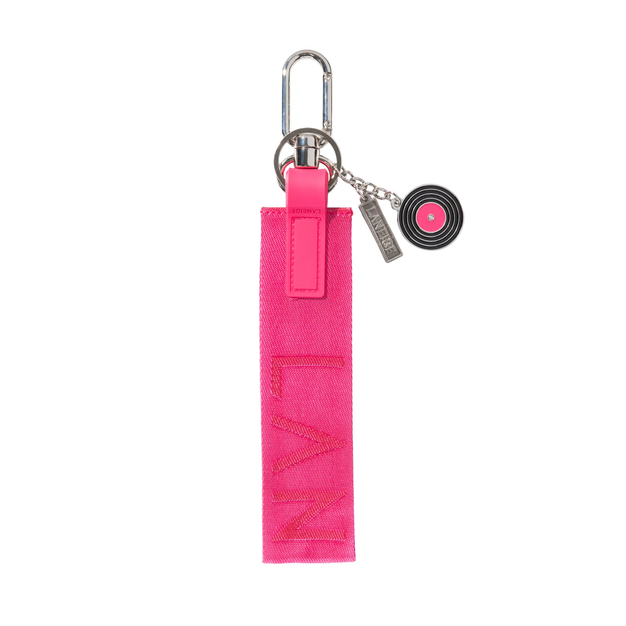 Laneige JuicePop Box Wristlet Keychain Pink Personalized Keyring Cute Keychain Accessory