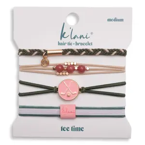 Tee Time - Hair Tie Bracelets