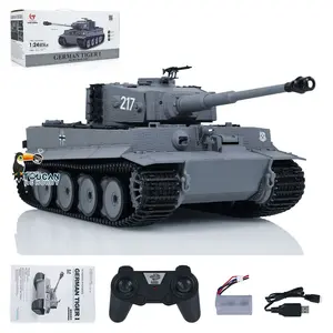 TOUCAN RC HOBBY Taigen 1/24 RC Battle Tank Tiger I Remote Control Military Tanks Infrared Combat