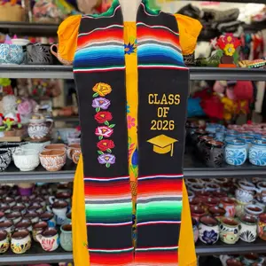 Embroidery Graduation Sash Scarf Stole Class of 2026