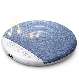 Under Pillow Speakers for Sleeping Bluetooth, Bone Conduction Technology, 3D White Noise Generator, Volume Control & Sleep Timer, Side Sleeper Friendly