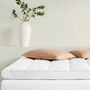 Queen Premium Cooling 4" Dual Layer Memory Foam Mattress Topper - Casaluna