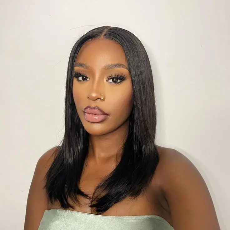 [Human Hair Only $40]  13x4 Human Hair Lace Front Wigs 13x4 18Inch Straight Human Hair Transparent Lace  Body Wave Human Hair Hair Pre Plucked HD Transparent Lace Frontal Human Hair Wigs 180% Density
