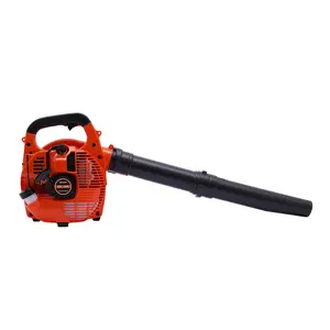 Portable Gas Powered Handheld Blower 0.75kW 2Stroke Engine for Snow Leaves Debris Removal with Strong Airflow All Season Multi Use Yard Construction Site Cleaning