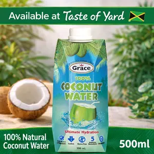 Grace 100% Coconut Water – No Sugar Added Natural | Caribbean Refreshment | Taste of Yard