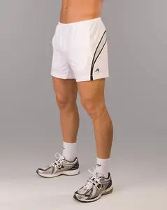 ALPHALETE Dynamic Panel Sports Shorts - White