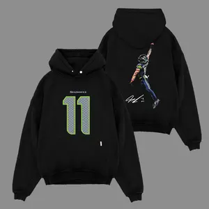 JSN - Jaxon Smith-Njigba 'POSTERIZED' For The 12s Cotton Hoodie Sweatshirt T-Shirt (Made In US), JSN Nation Outfit, Seahawks Game Day Outfits, Gift For Football Fans, Football Graphic Hoodie  American Vintage T - shirt