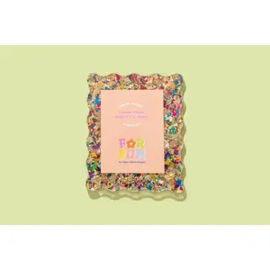 Taylor Elliott Designs -Acrylic Magnetic Frames - Gold Confetti