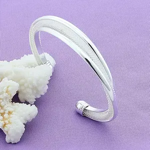 【Freeship】Bracelet Double With Chain For Her S925 Fine Silver Plated No Tarnish high Tech