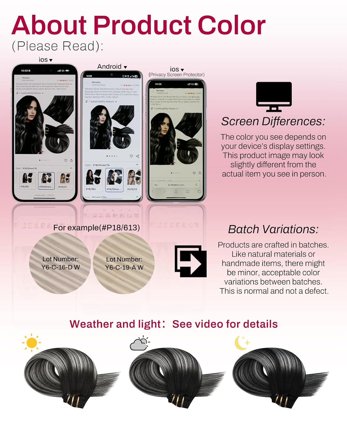 MORESOO Clip-in Hair Extensions Remy Human Hair Natural Straight 10-28inch Invisible Seamless Color Blend Easy Wear Black Hair Clip on for Women SpringStatements