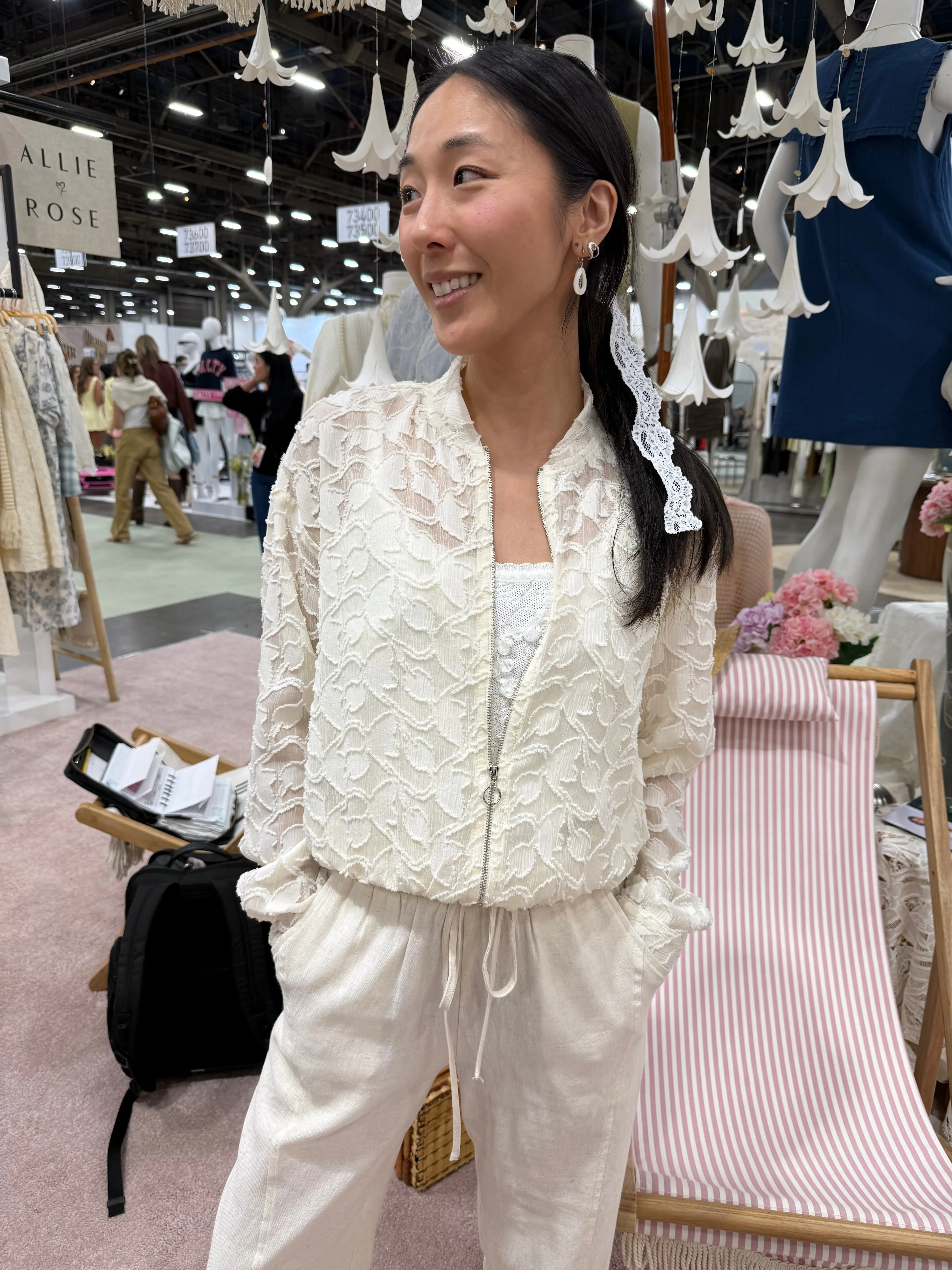 Semi Sheer Woven Jacket