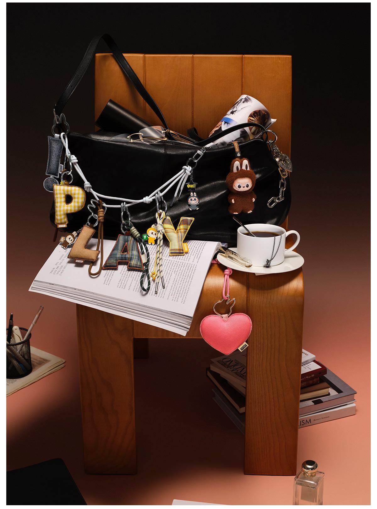 POP MART THE MONSTERS Pin for Love Series- Letter Pendant Blind Box (A-M)