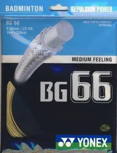Bg66 0.66mm Plantinum Gold Badminton String