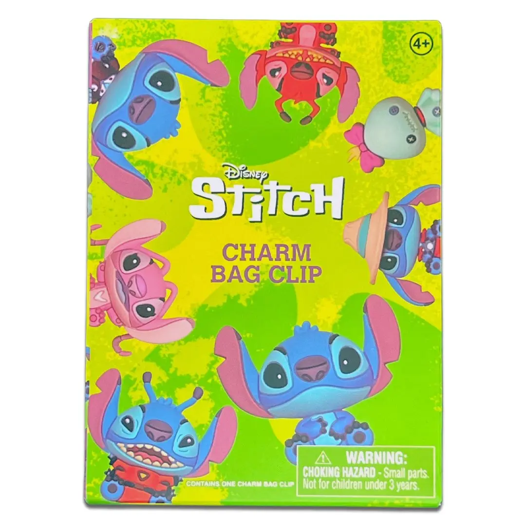 Collectible 3D Foam Bag Charm, Cute Blue Alien Portable Keychain Charms & Twillies, Backpack Clip in a Fun Surprise Blind Bag, Bag Charms