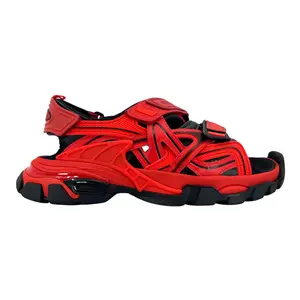 Balenciaga Track Sandal Red Black