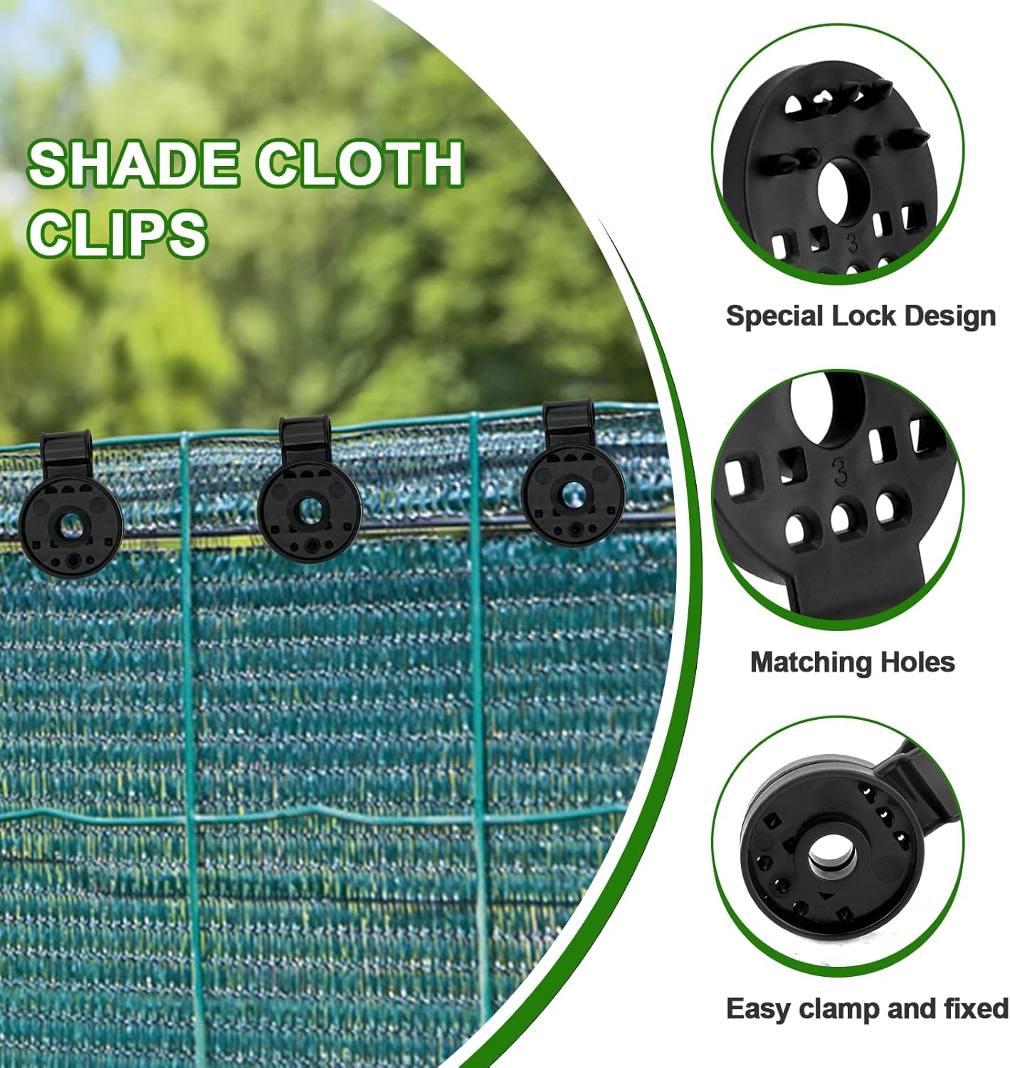 Universal Shade Clothes Clips for Sun Shade Sail Tarpaulin Mesh Canopy Fence, Shade Cloth Heavy Duty Lock Grip, Shade Cloth Clips Windproof Awning Clamp Grip (50, Black) Universal Shade Clothes Clips for Sun Shade Sail Tarpaulin Mesh Canopy Fence, Shade Cloth Heavy Duty Lock Grip, Shade Cloth Clips Windproof Awning Clamp Grip (50, Black)