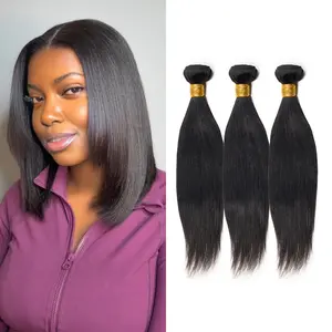 RAGMZZE 12A Human Hair Bundles 10-30 Inch Straight of Deep Wave of Body Wave Bundles Human Hair 100% Unprocessed Brazilian Remy Virgin Hair Extensions Raw Quick Weave Sew In Glossy Billion Hair Bundles Natural Black body burmese curly luxury deep