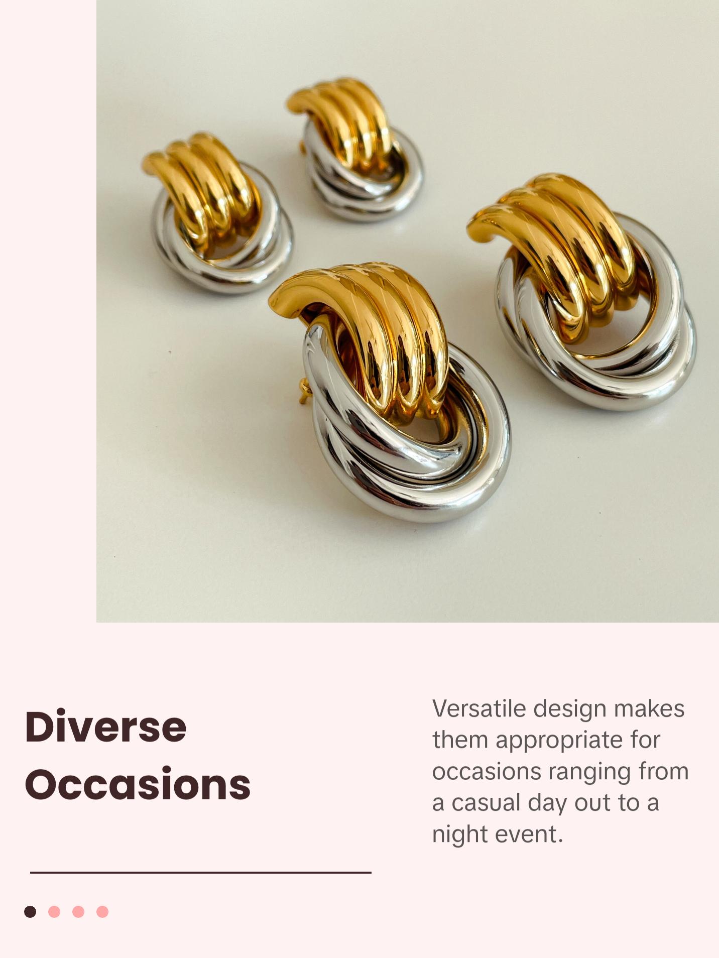 90's Knot Earrings gifts gf