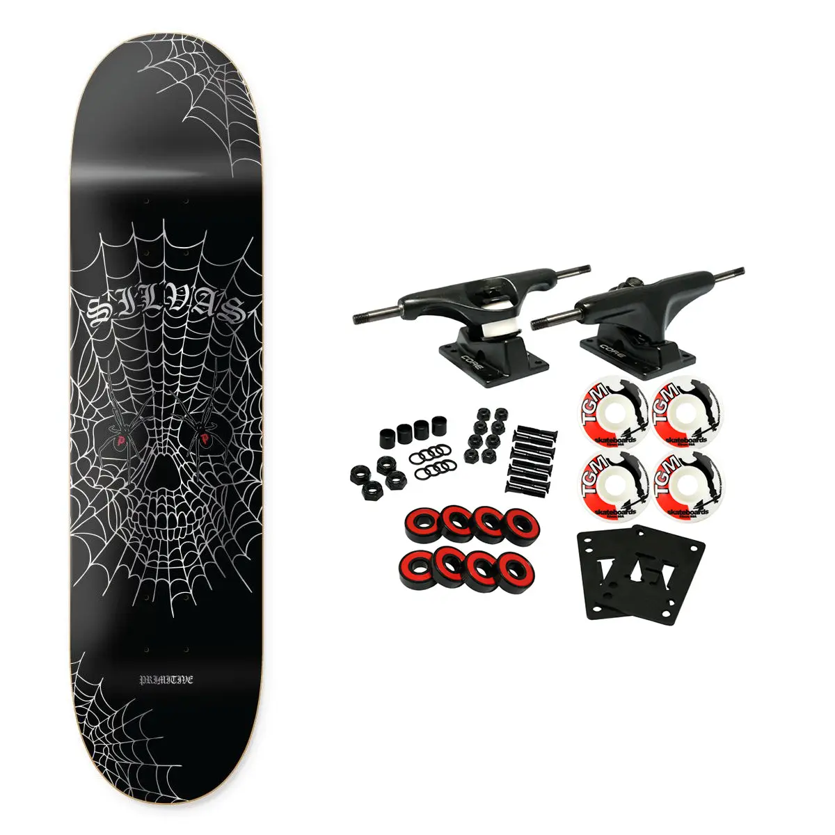Primitive Skateboard Complete Silvas Attic 8.25" x 31.85"