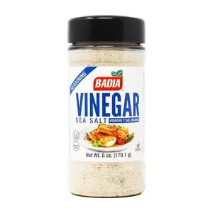 Vinegar & Sea Salt Seasoning 6 oz – Tangy and Savory Flavor Blend of Zesty Vinegar and Crystalline Sea Salt