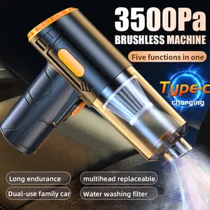 Handheld cordless car vacuum cleaner, powerful and portable, suitable for car, home, office, pets, portable and highly portable cordless cleaning machine. The best gift for dad. Interior cleaning kit