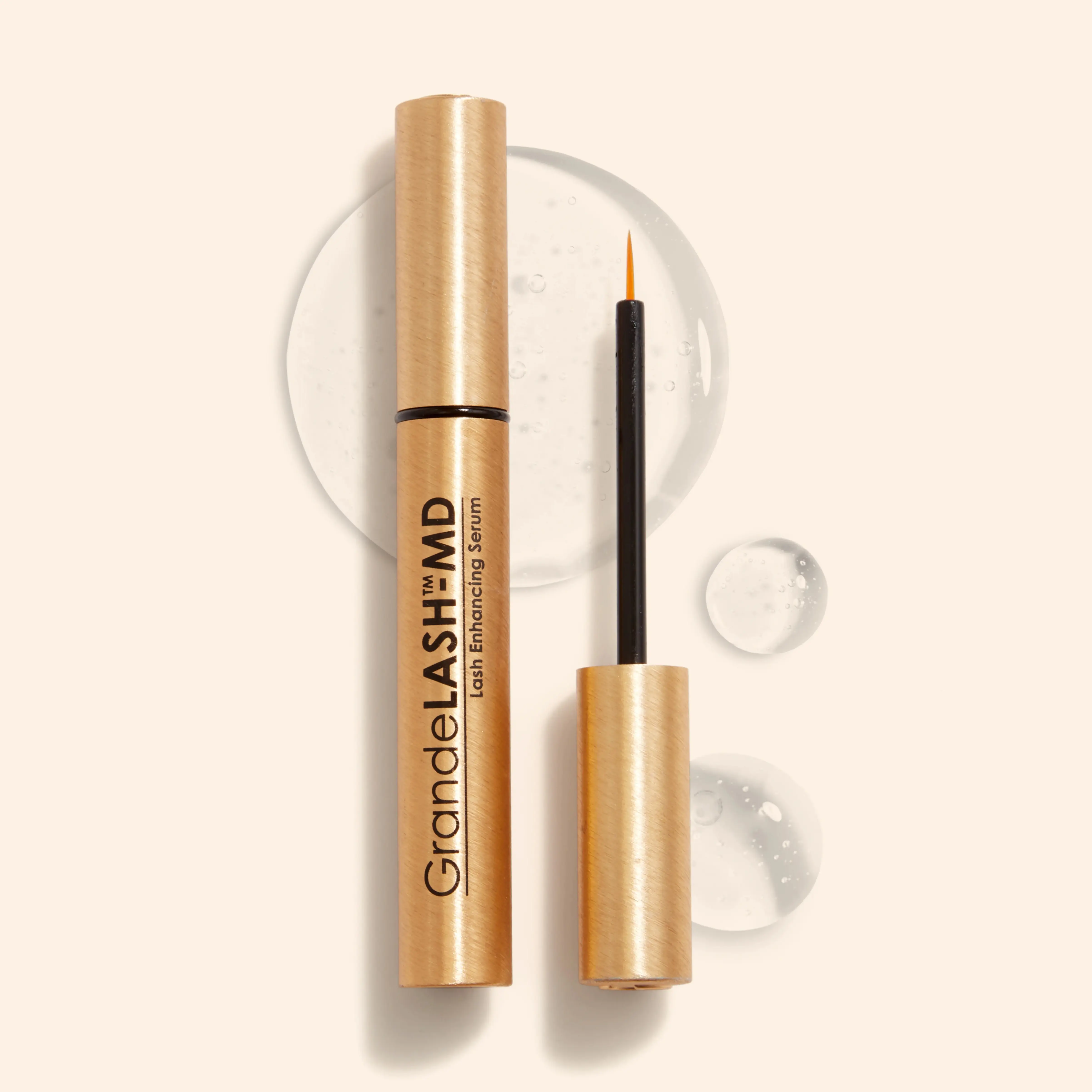 GrandeLASH-MD Lash Enhancing Serum - Grande Cosmetics - Ophthalmologist Tested Formula for Healthier & Thicker Looking Lashes