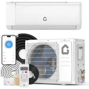 The DIY Home Upgrade That Cuts Your Bill: 18000 BTU Smart Mini Split AC/Heater for Large Rooms, Complete Kit Included, Control from Your Phone
