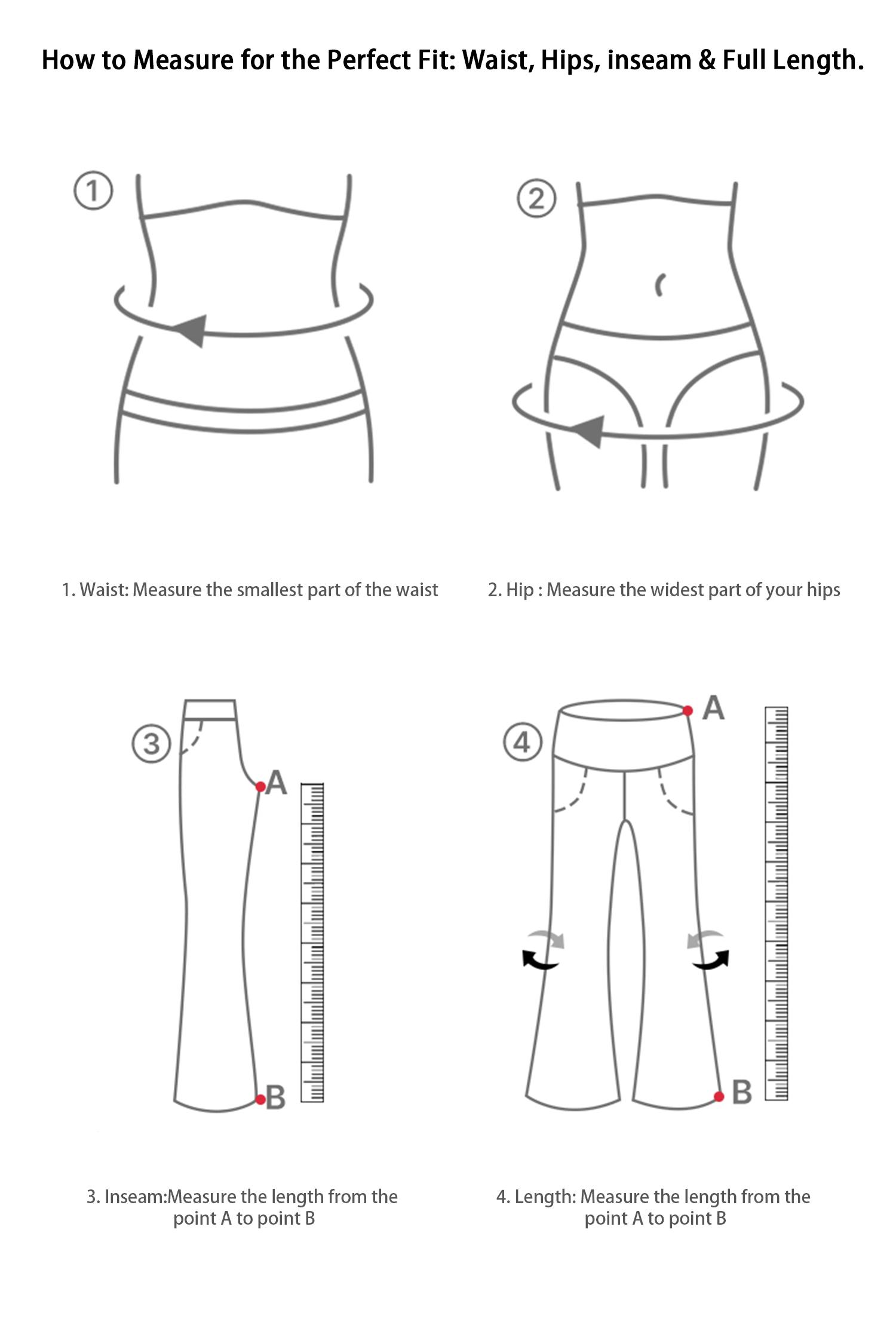 OYV Yoga Pants Women High Waist Stretch Casual Soft Straight Leg Bottoms