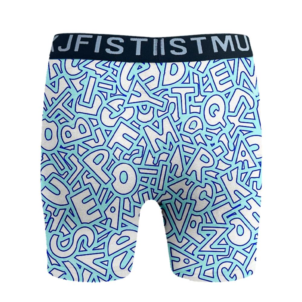 KJFISTMU 20-piece men's boxer briefs, random print set, men's elastic boxer briefs, soft and comfortable, close-fitting and breathable boxer briefs, a gift for husband or son