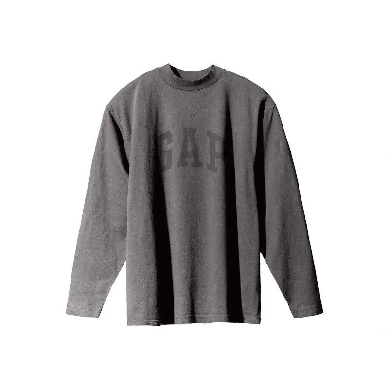 Yeezy Gap Dove Longsleeve Tee Dark Grey (men) by StockX