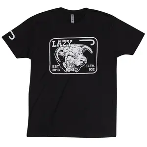 Lazy J Ranch Elevation Short Sleeve T-Shirt - Black