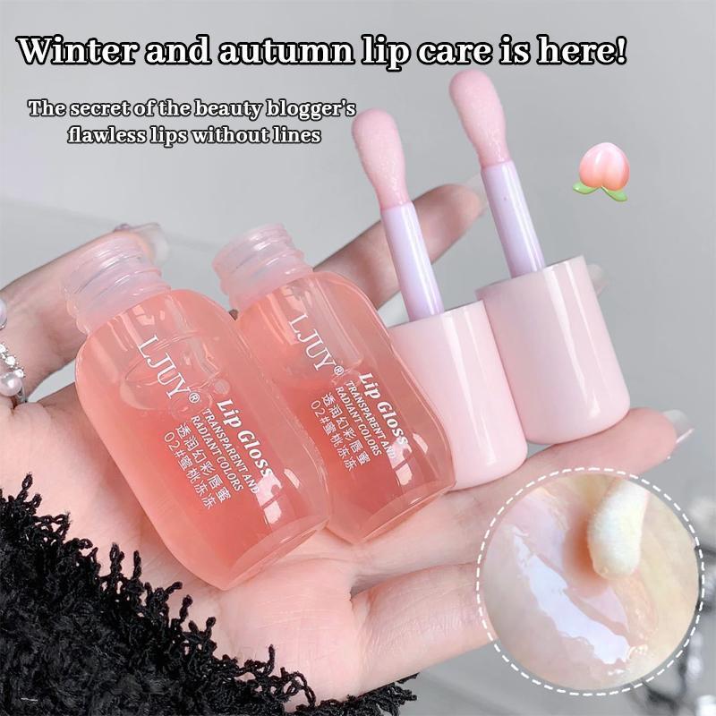 3/6/9 Counts Lip Oil Lip Balm, 3 Counts/set Moisturizing Lip Glaze, Glossy & Non-sticky Lip Stick, Plumping Lip Oil Lip Stick Cosmetic for Girls & Women, Makeup,Back to School Gifts for Students Daily