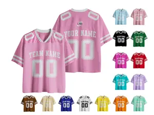 Personalized Team Name & Number Football Jersey Shirt For Adult Kid, Custom Football Jersey Shirt, Game Day Outfit For American Football Fan