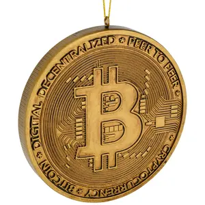 Tree Buddees Bitcoin Christmas Ornament Cryptocurrency Money Ornaments
