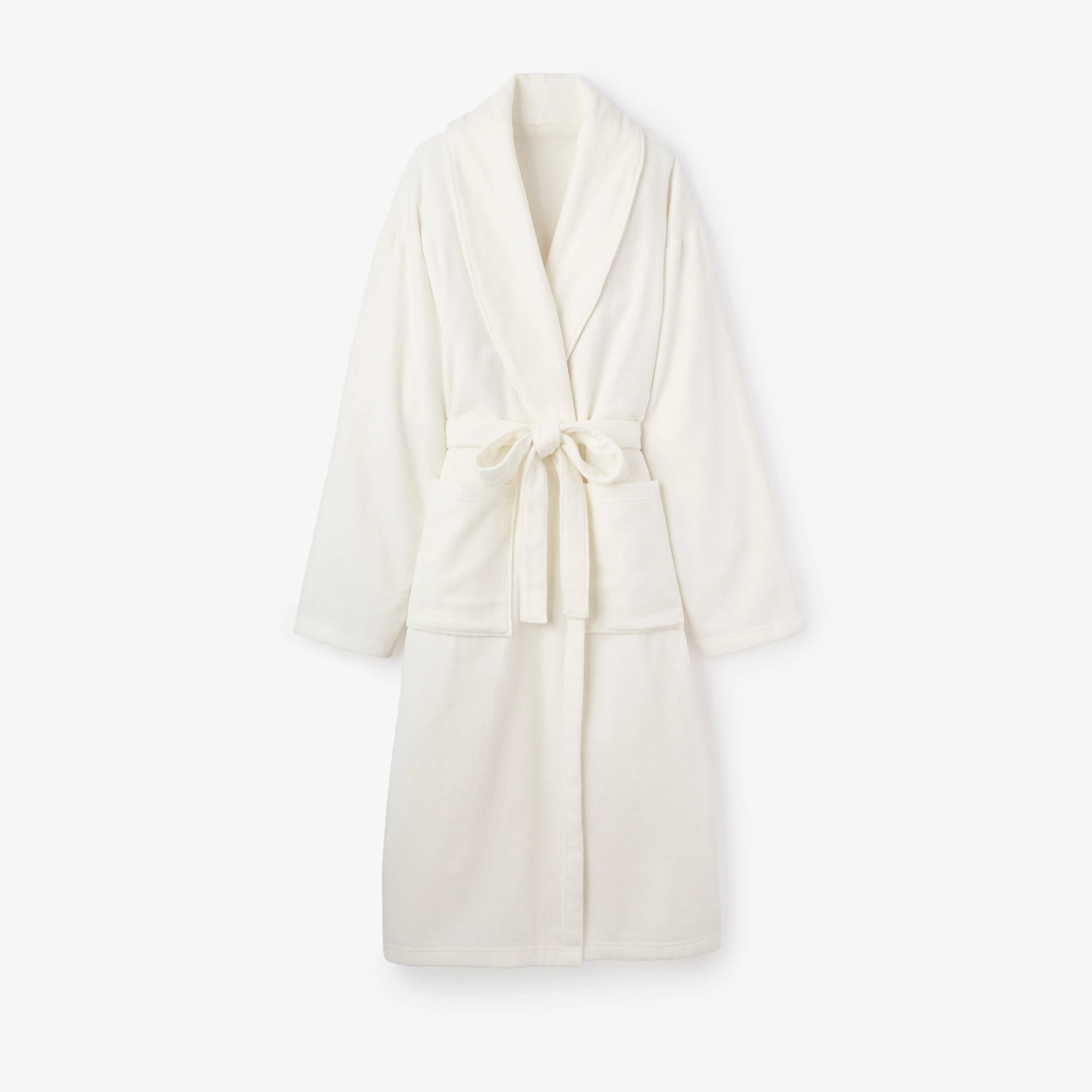 White Adult O/S Terry Bath Robe