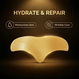 Hypoallergenic Overnight Wrinkle Patches，forehead tape，overnight hydrogel mask，anti wrinkle patch，EELHOE Wrinkle Smoothing Forehead Patches CollagenSheet for Sensitive Skin Non-comedogenic Facial Mask 10 pcs