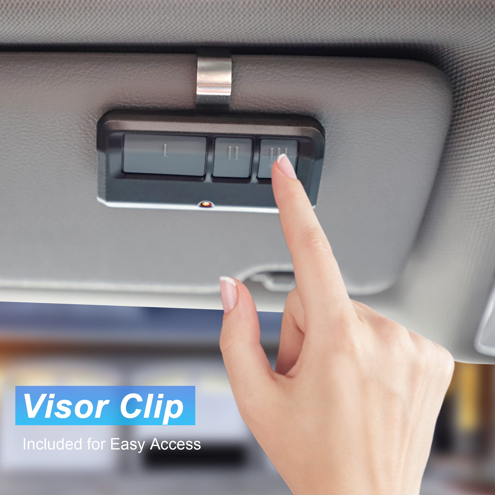 Suitable for garage door opener remote controllers. Can replace models 893LM, 893Max, 891LM, 371LM, 373LM, 971LM, 973LM. Wireless remote key entry system without waiting time. Safe and reliable.