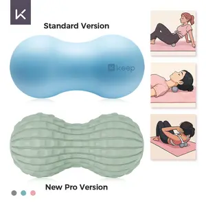KEEP Peanut Massage Ball, Double Lacrosse Ball Massage Ball Therapy, Trigger Point Deep Tissue Exercise, Back Muscle Foam Roller for Myofascial Release, Body Care gym accessories