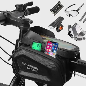 This large-capacity high-quality bicycle bag can be installed on both the front and the frame. It is adjustable and durable, and can safely store mobile phones, keys and essential items. It is a safety equipment for outdoor Mtb Ebikes cycling
