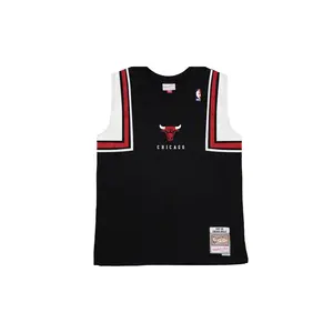 Authentic Shooting Shirts "NBA Chicago Bulls 1997" ASSH1046 CBU97PPPBLCK