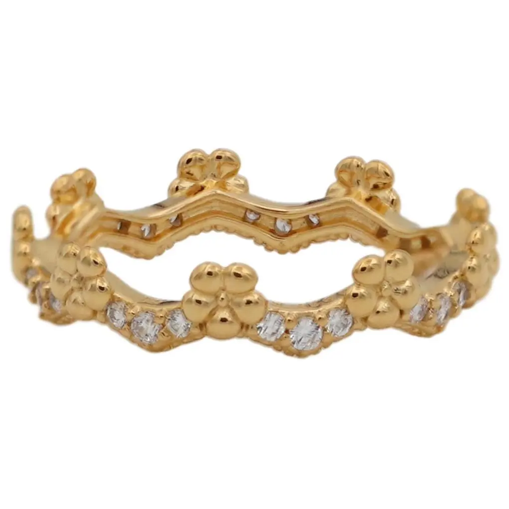 PANDORA Flower Crown Ring 167924CZ