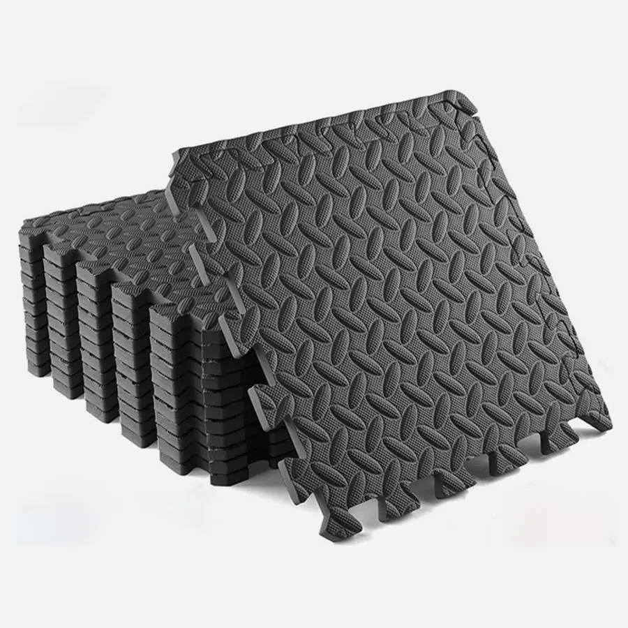 Jigsaw Exercise Mat ½ inch with EVA Foam Interlocking Tiles,For Mixed Martial Arts, Exercise, Gymnastics and Home Gym Protection,Training Mats,Home Gym Mats,Floor Liners, Fitness Accessories, Sport Gym Accessories