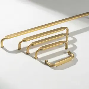 6Pcs Antique Brass Zinc Alloy Cabinet Pulls Multi Sizes & Colors for Vintage Farmhouse Modern Luxury Styles