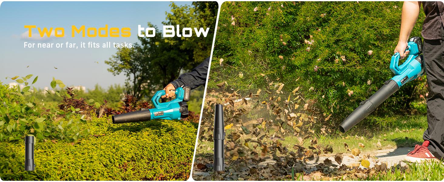 SEESII Cordless Hedge Trimmer & Leaf Blower Kit,With 20" Dual-Action Blade And 2 Speed Modes, 2 Pcs 4.0Ah Batteries, Yard Cleanup Fast & Powerful, Long Battery Life, Safe & Lightweight for Full Garden Upkeep HC100