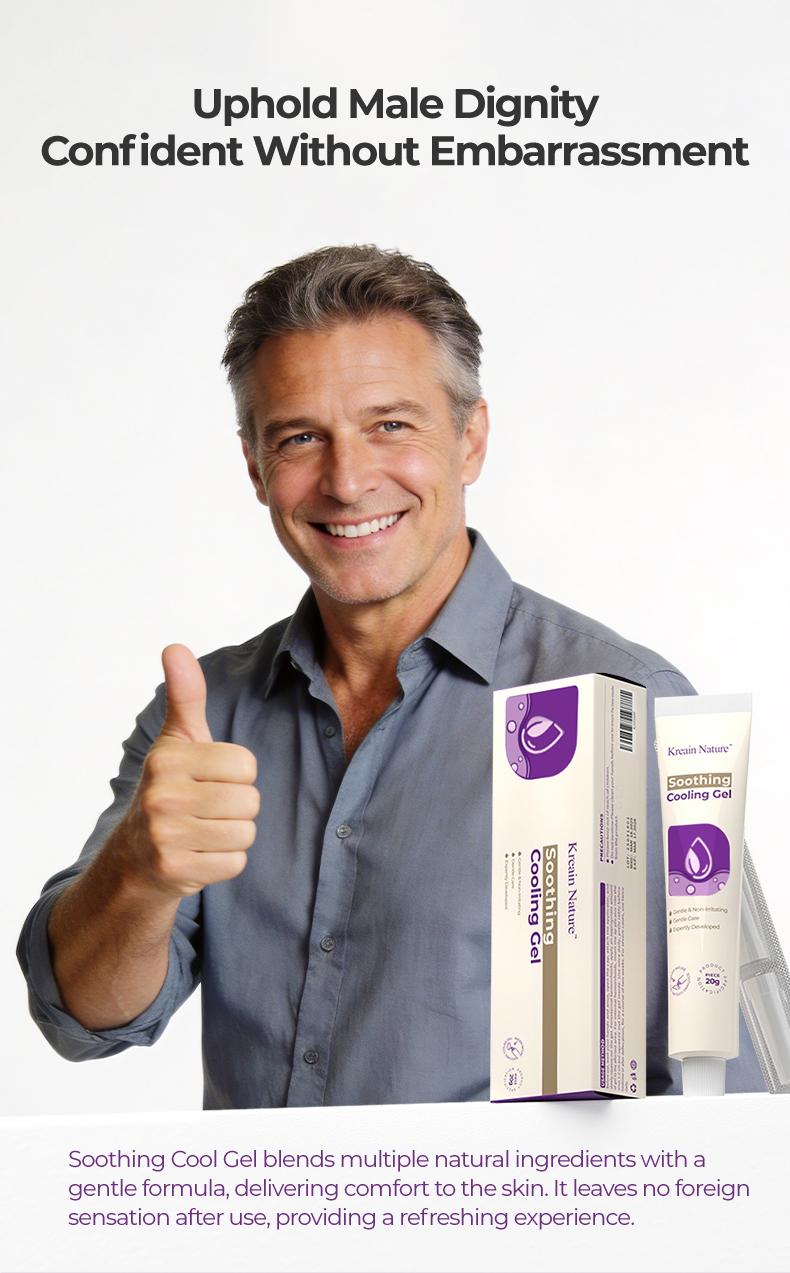 Kreain Nature 4 Refreshing Gel Carthamus Seed Scutellaria Baicalensis Extract Carboxymethylcellulose Purple Daisy