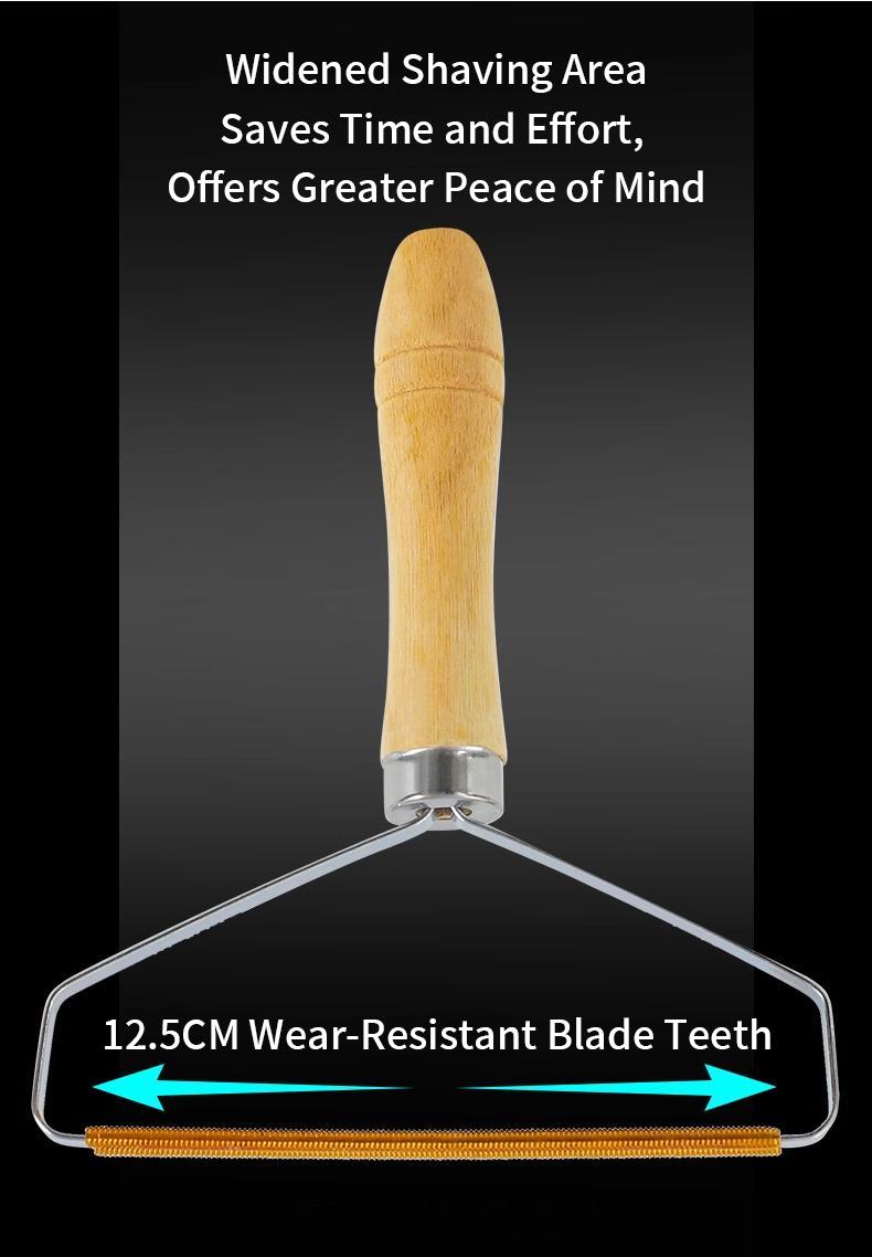 Manual Lint Remover for Clothes - Home Use Hairbrush for Woolen Fabrics, Pilling Solution for Large Items