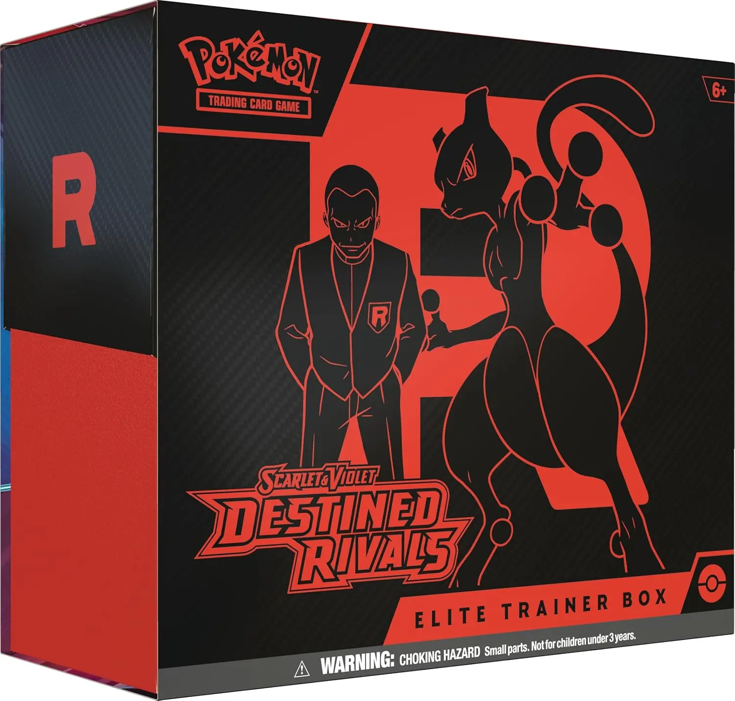 Pokemon TCG: Scarlet & Violet - Destined Rivals Elite Trainer Box with 9 Booster Packs, Promo Cards, Collectible Trading Cards & Accessories, Collectible Cards Set, Gaming Trading Cards