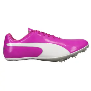 PUMA Mens Evospeed Sprint 10 & Field Sprinting Spikes Running Sneakers Shoes - Purple