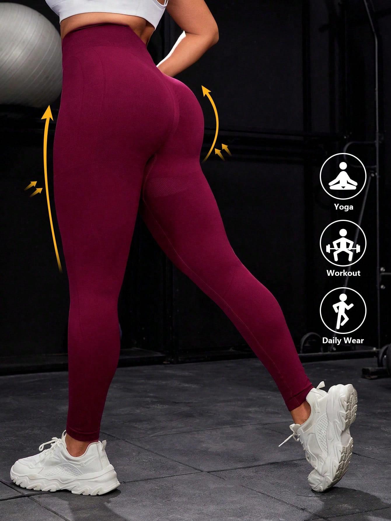 SUOVADUN CK002 Women's High-Waist Seamless Yoga Leggings Quick Dry, Stretchy Activewear Pants for Fitness Workout Casual Attire Athletic Stretchable Athleisure Style Bottoms