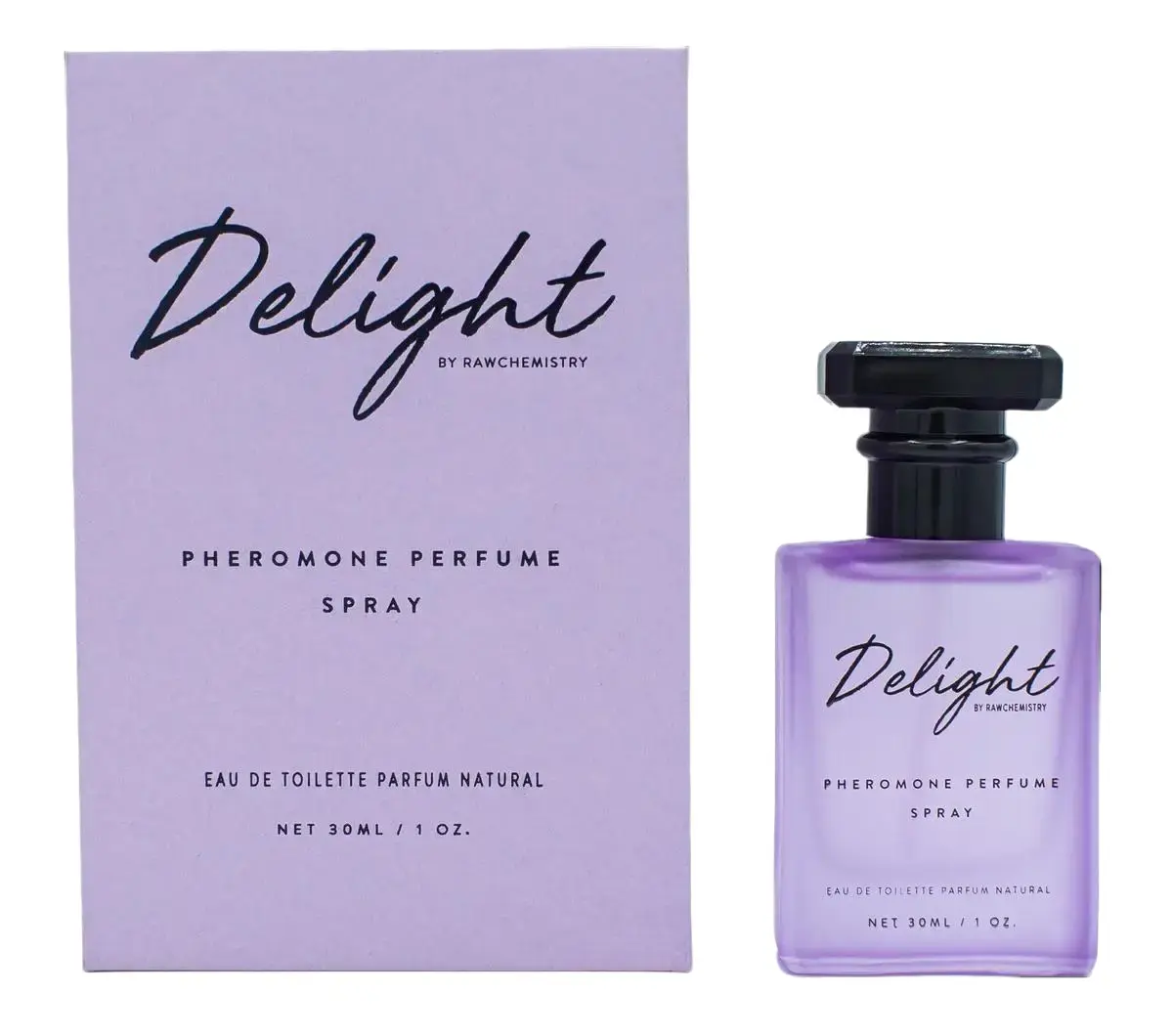 RawChemistry Delight Pheromone Perfume for Women – 1 oz (30 ml) Oil‑Based, Long‑Lasting Natural Fragrance Spray